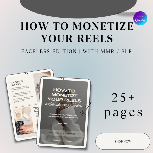 How to monetize your reels while staying faceless - Life Clinik