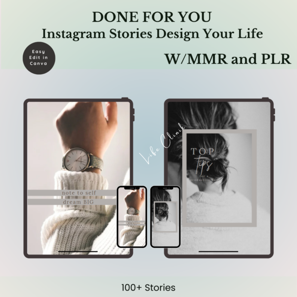 Instagram Stories Design Your Life - Life Clinik