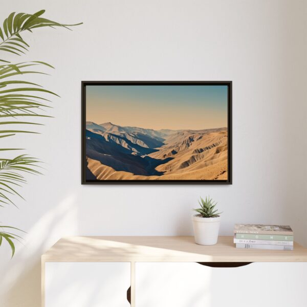 Framed Landscape Art Print, Elegant Home Decor for Nature Lovers, Perfect for Gifting, Wall Art for Living Room