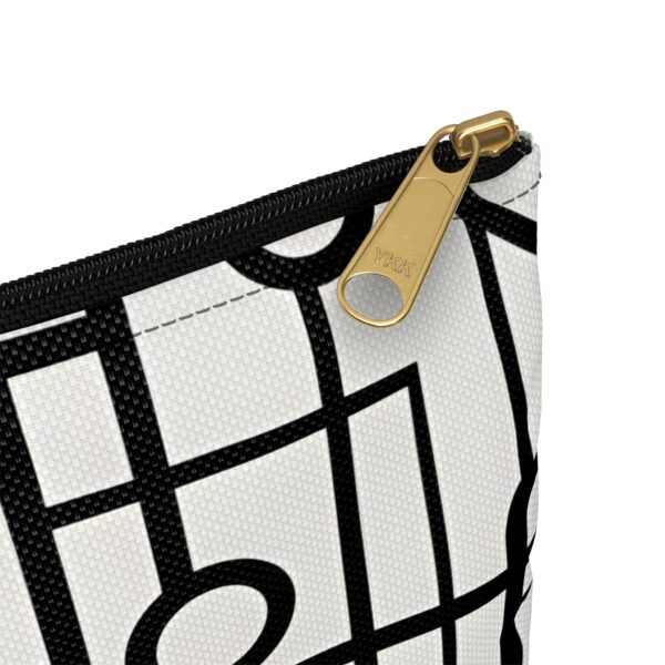 Chic Geometric Accessory Pouch | Trendy Makeup Bag, Travel Organizer, Gift for Her, Minimalist Style