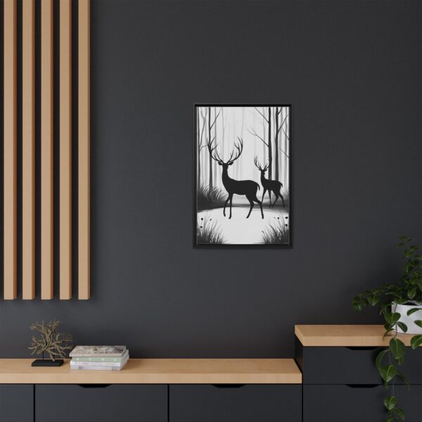 Serene Forest Canvas Print, Nature Wall Art, Rustic Home Decor, Wildlife Photography, Gifts for Nature Lovers