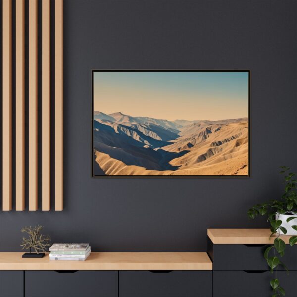 Framed Landscape Art Print, Elegant Home Decor for Nature Lovers, Perfect for Gifting, Wall Art for Living Room