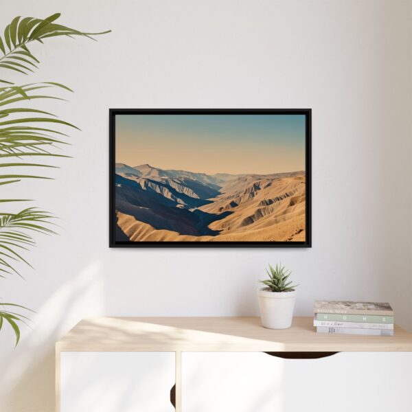 Framed Landscape Art Print, Elegant Home Decor for Nature Lovers, Perfect for Gifting, Wall Art for Living Room
