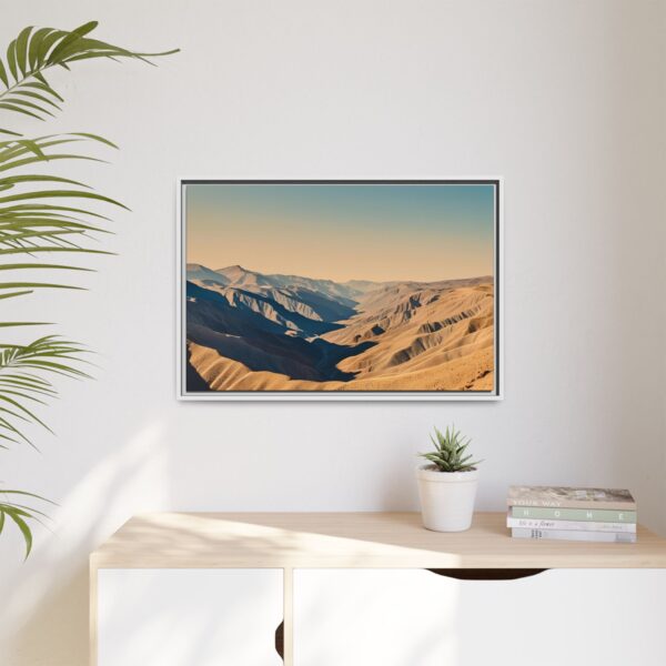 Framed Landscape Art Print, Elegant Home Decor for Nature Lovers, Perfect for Gifting, Wall Art for Living Room