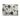 Floral Print Accessory Pouch - Chic Makeup Bag, Travel Organizer, Gift for Her, Black and White Floral Fashion