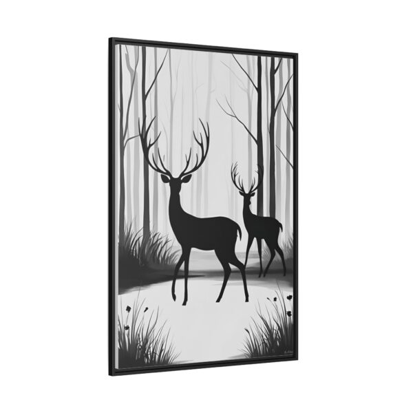 Serene Forest Canvas Print, Nature Wall Art, Rustic Home Decor, Wildlife Photography, Gifts for Nature Lovers