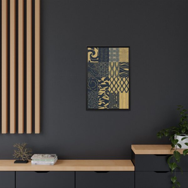 Framed Art Print, Abstract Wall Decor, Modern Home Styling, Gallery Wall Piece, Unique Gift Idea, Multi-Color Artwork