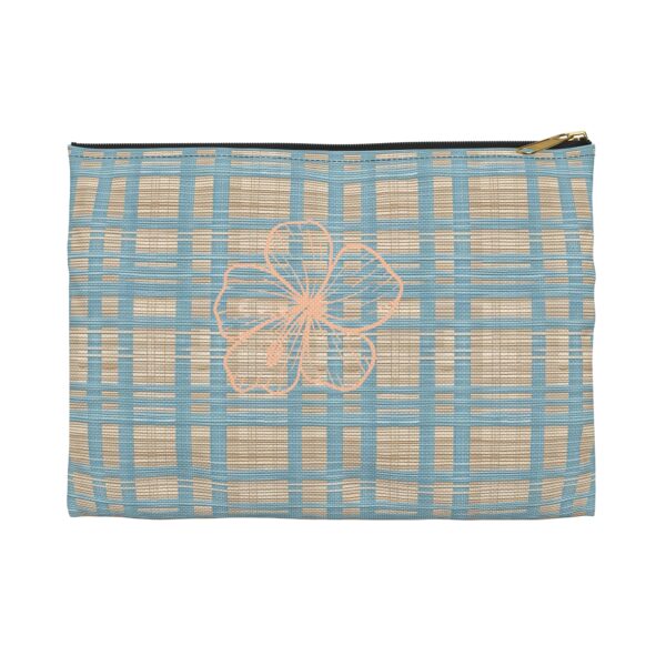 Chic Floral Accessory Pouch, Cosmetic Bag, Travel Makeup Case, Gift for Her, Organizer Pouch