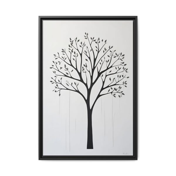 Tree of Life Framed Art Print, Minimalist Wall Decor, Boho Home Decor, Nature Inspired Gifts, Modern Artwork for Living Room