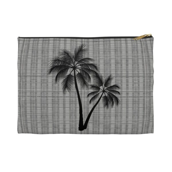 Palm Tree Accessory Pouch - Travel Organizer, Makeup Bag, Toiletry Holder, Gift for Beach Lovers, Stylish Storage