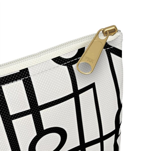 Chic Geometric Accessory Pouch | Trendy Makeup Bag, Travel Organizer, Gift for Her, Minimalist Style