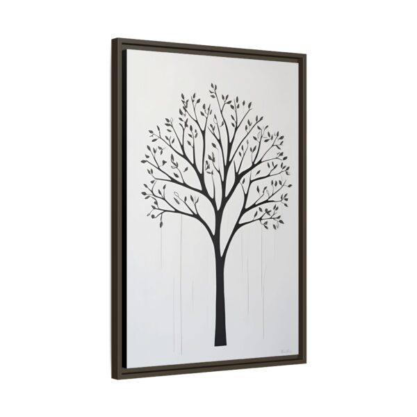 Tree of Life Framed Art Print, Minimalist Wall Decor, Boho Home Decor, Nature Inspired Gifts, Modern Artwork for Living Room