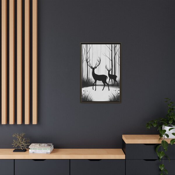 Serene Forest Canvas Print, Nature Wall Art, Rustic Home Decor, Wildlife Photography, Gifts for Nature Lovers