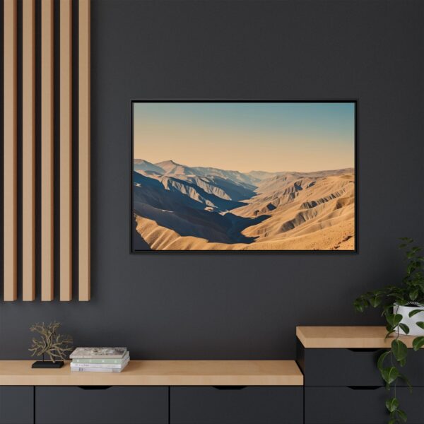 Framed Landscape Art Print, Elegant Home Decor for Nature Lovers, Perfect for Gifting, Wall Art for Living Room
