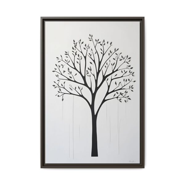 Tree of Life Framed Art Print, Minimalist Wall Decor, Boho Home Decor, Nature Inspired Gifts, Modern Artwork for Living Room