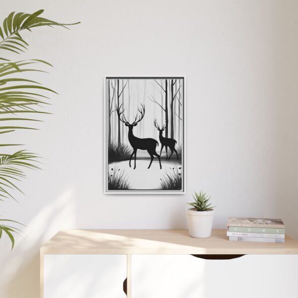 Serene Forest Canvas Print, Nature Wall Art, Rustic Home Decor, Wildlife Photography, Gifts for Nature Lovers