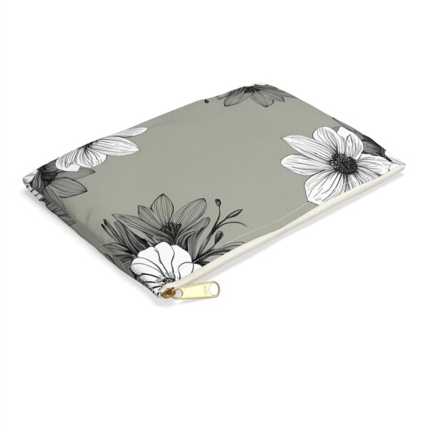 Floral Accessory Pouch | Chic Makeup Bag, Travel Organizer, Gift for Her, Floral Print, Custom Cosmetic Case, Stylish Clutch