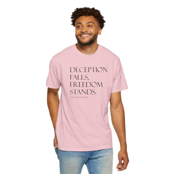 Unisex Truth Ethos - Deception Falls, Freedom Stands | Facism Resistance Tshirt