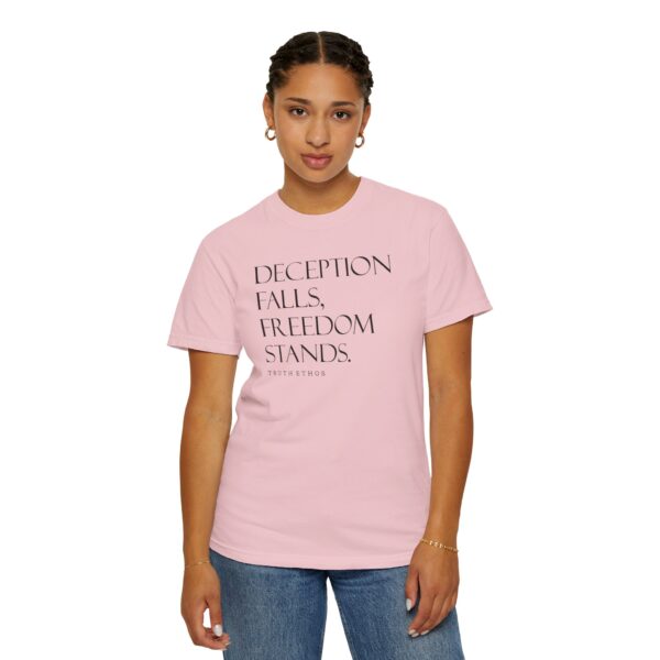 Unisex Truth Ethos - Deception Falls, Freedom Stands | Facism Resistance Tshirt