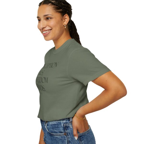 Unisex Truth Ethos - Deception Falls, Freedom Stands | Facism Resistance Tshirt